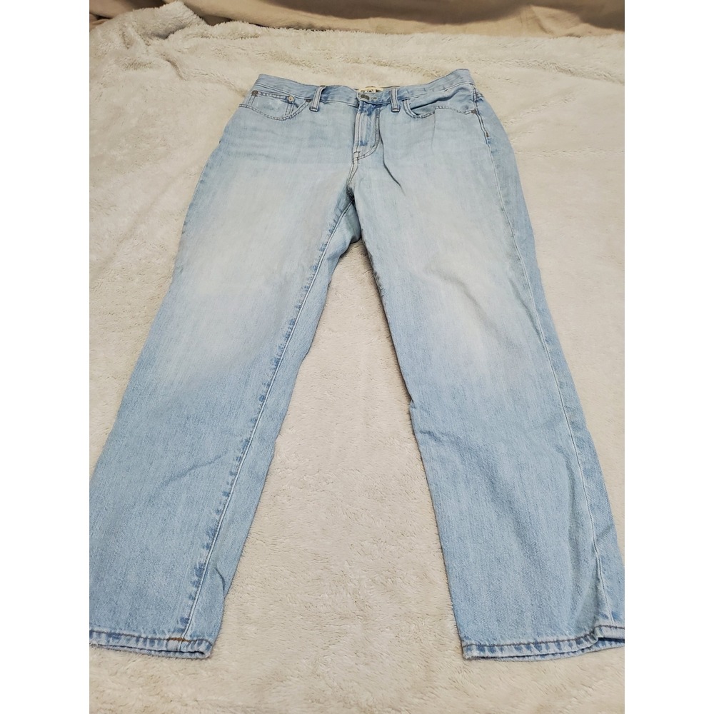 Madewell The Perfect Vintage Jean 31 Light Wash High Rise Boho‎ Casual Classic